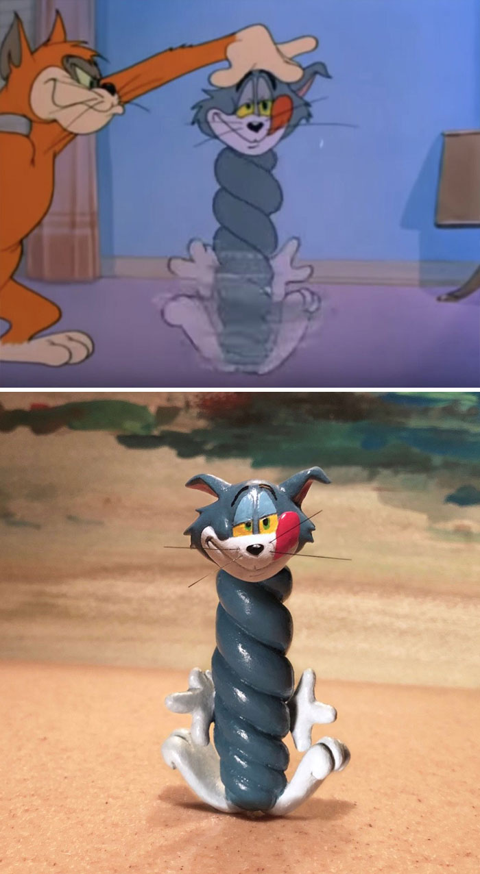 Funny-Tom-And-Jerry-Sculpture-Taku-Inoue