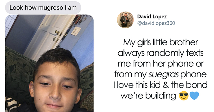 Younger Brother Texts His Sister’s Boyfriend From Her Phone And Their Adorable Exchange Is Going Viral