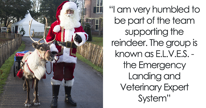 Kids Ask A Question About Santa’s Reindeer, Vets From All Around The World Respond