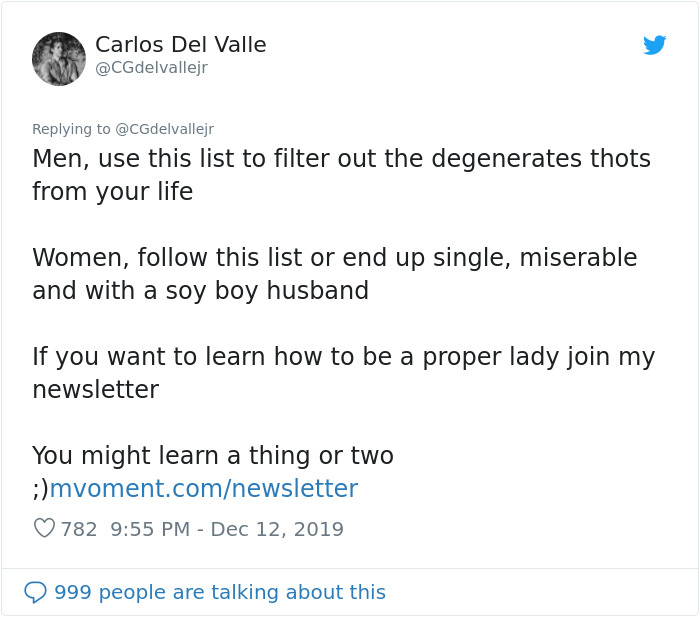 People Destroy Guy's Sexist Lists On How To Be A Man vs. How To Be A Woman