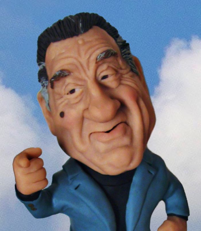 Caricature Sculptures From Clay