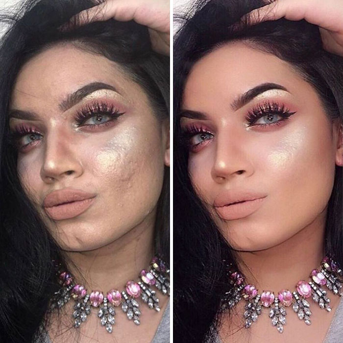 This Ig Beauty Influencer Shows What's Really Behind Here Instagram Photos. I Think It Takes Guts And Courage And I Respect Her For That