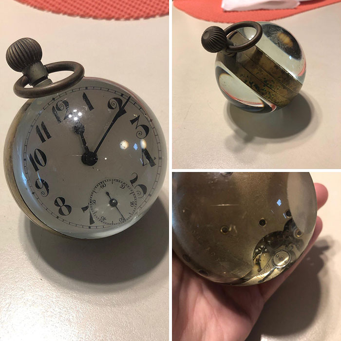 A Table Clock That Has Been In My Family For Many Generations