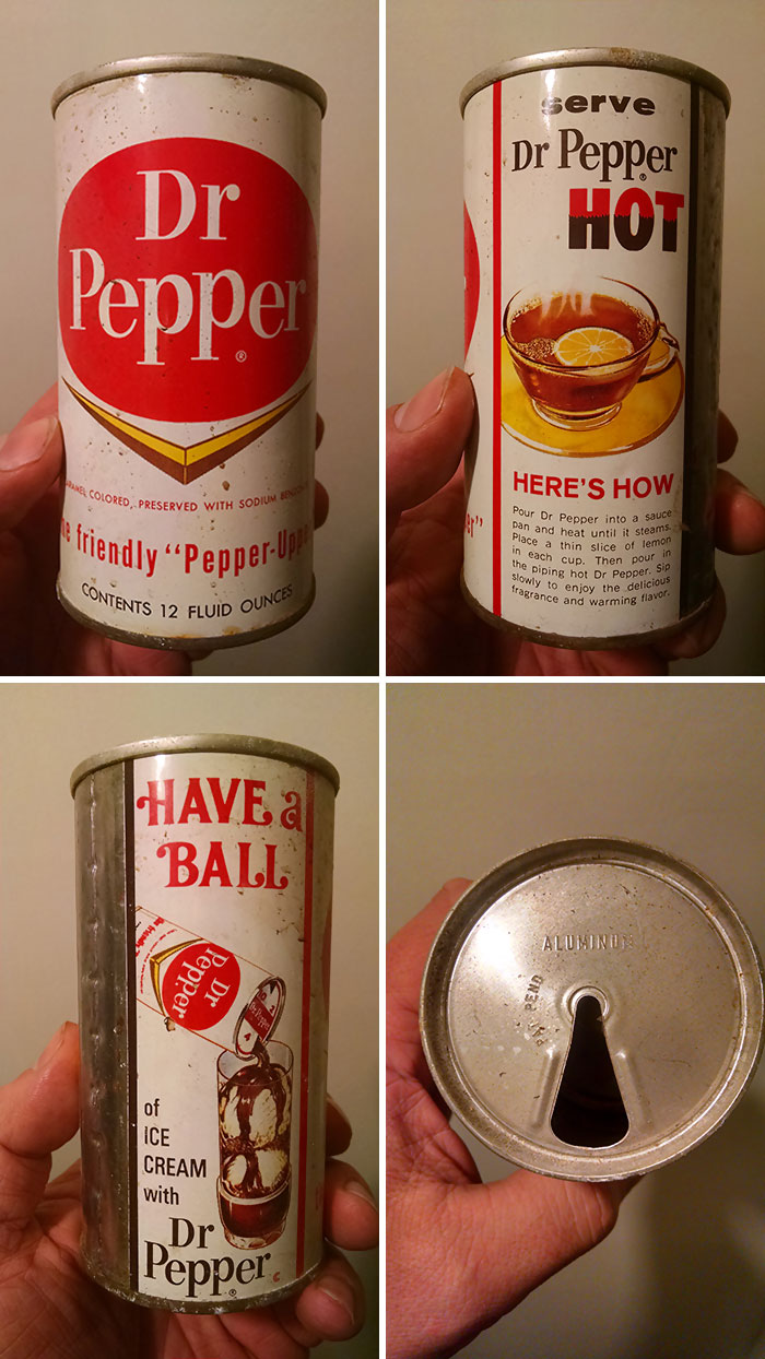 Dr. Pepper Can, Circa 1960