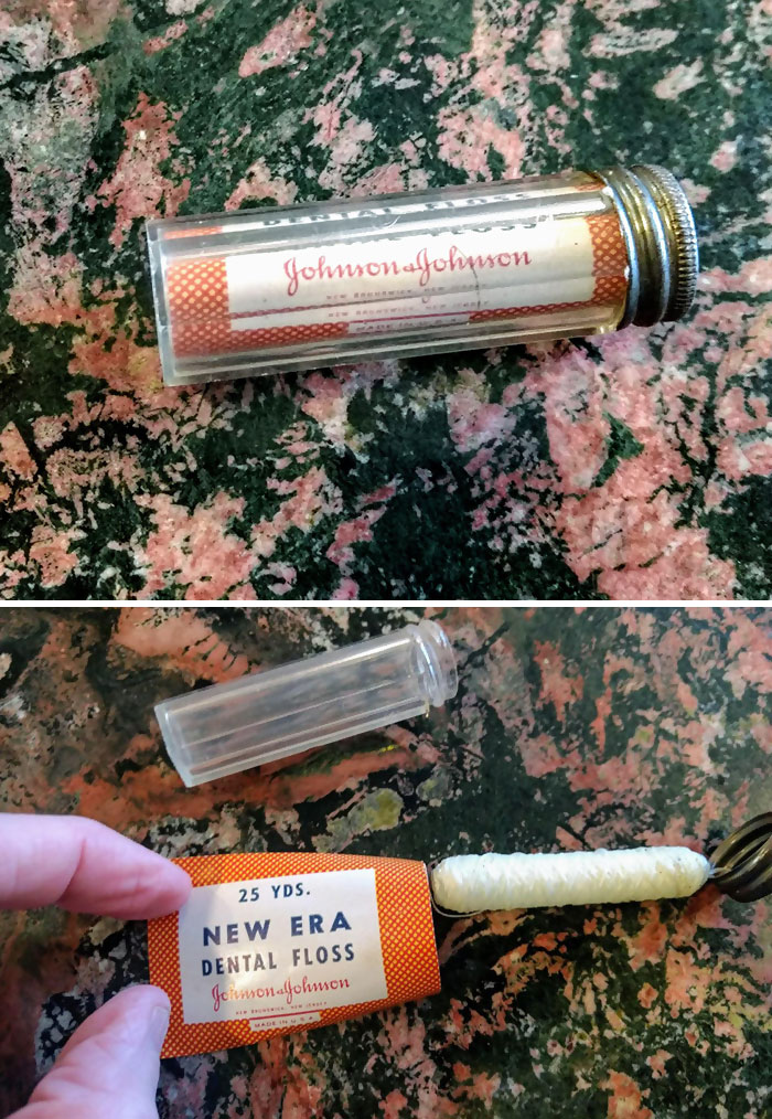 70-Year-Old Dental Floss Found In The 1948 House We're Remodeling