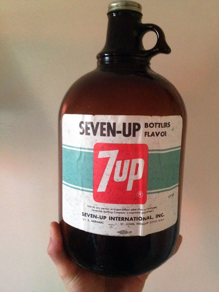 This Old Seven-Up Bottlers Flavor I Found At Grandma's House