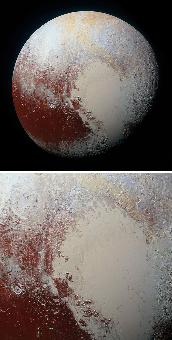Foto de Plutón de la NASA