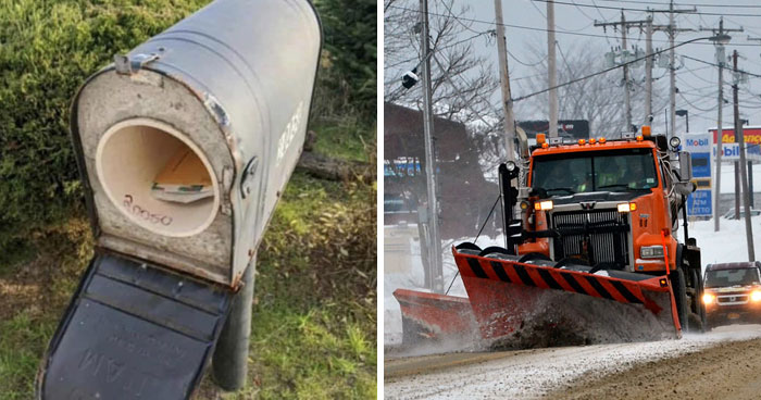 Guy Gets His Mailbox Ruined By A Snow Plow Every Snowfall, Gets Perfect Revenge