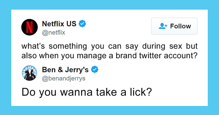 Netflix Asks Brands For X-Rated Jokes On Twitter, And The Replies Are Hilarious (65 Tweets)