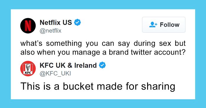 Netflix Asks Brands For X-Rated Jokes On Twitter, And The Replies Are  Hilarious (65 Tweets) | Bored Panda