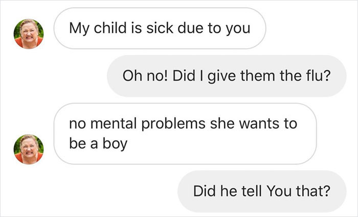 Non-Binary Person Teaches This Hateful Parent Tolerance And Their Text Exchange Goes Viral
