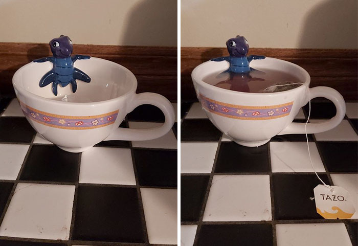 My New Lucky Cricket Tea Cup And If You Don't Like It... Dishonor On You, Dishonor On Your Cow