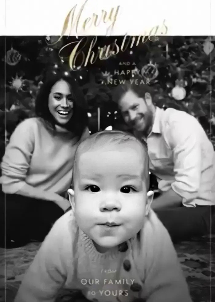 Harry And Meghan's Family Release Their Eco-Friendly Christmas Card Featuring Baby Archie