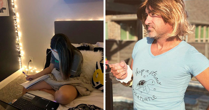 Dad Punishes Teen Daughter By Taking Over Her Social Media For 2 Weeks, His Posts Receive More Likes Than Hers