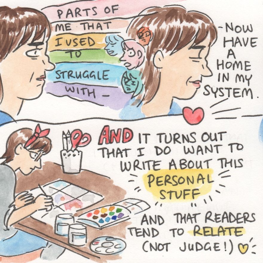 I Illustrate My Therapy Process To Show People It Can Get Better (10 Pics)