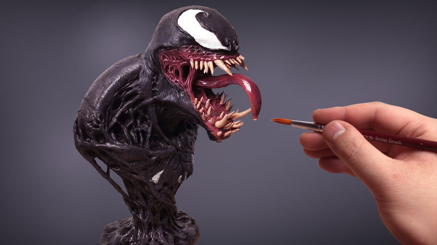 Venom Sculpture Timelapse – Marvel – How To Making Venom Sculpture Venom Sculpture Timelapse – Marvel – How To Making Venom Sculpture