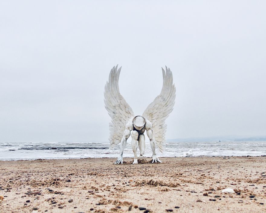 Driftwood Guardian Angel Driftwood Guardian Angel