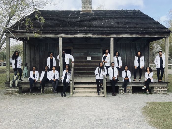 Standing In Front Of The Slave Quarters Of Our Ancestors, At The Whitney Plantation, With My Medical School Classmates. We Are Truly Our Ancestors’ Wildest Dreams