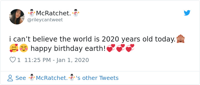 10 Not-The-Sharpest People Who Just Tweeted About 'Time Flying Fast' And Earth Being 2020 Years Old