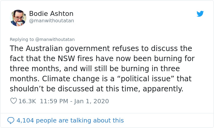 Guy Posts A Horrifying Tweet Thread That Reveals The Devastating Power Of The Australian Fires