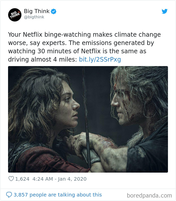After News That Watching Netflix Is More Harmful To The Environment Than Driving Goes Viral, People Take To Reddit To Debunk This Theory