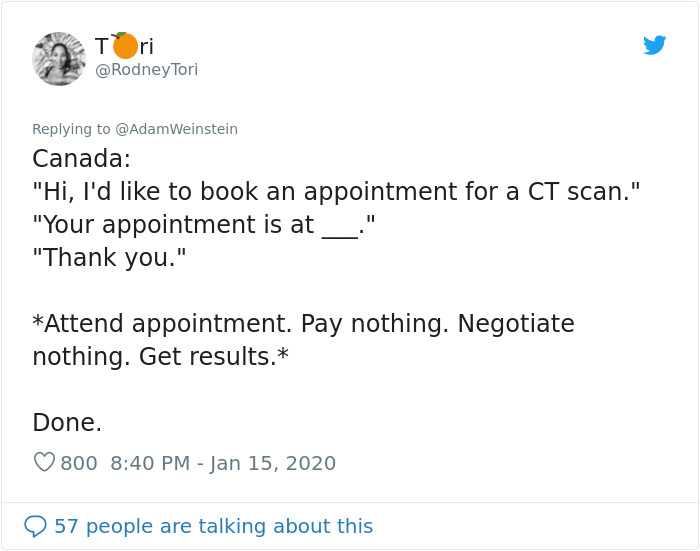 Person Shares His Story Of Trying To Get A CT Scan In America And It's Infuriating 