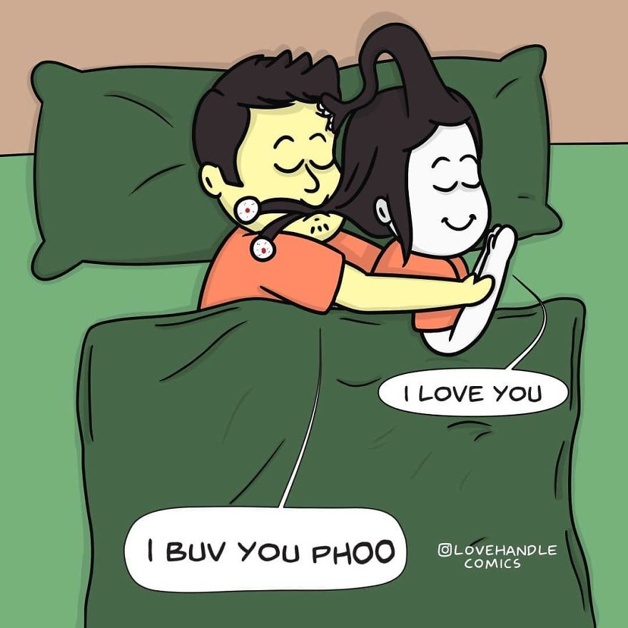 20 Comics Illustrating The Daily Moments From Our Relationship