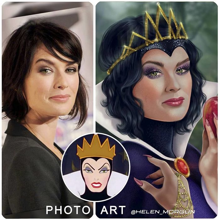 Lena Headey As Evil Queen From Snow White