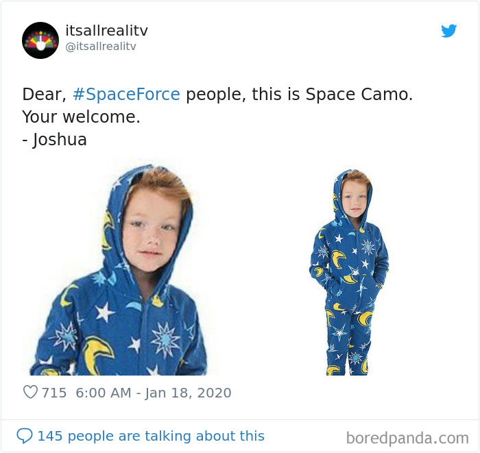 The US Space Force Reveals Its New Camouflage Uniform, People Offer More Suitable Alternatives