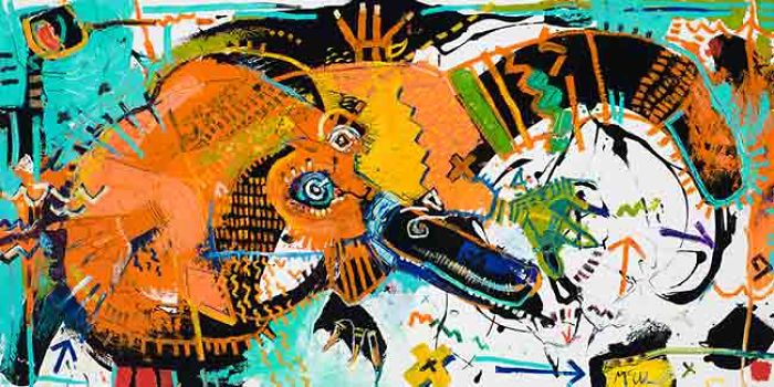 45 Best African And Australian Animals Creative Paintings By Asheville Fine Art Painter, Daniel Mcclendon