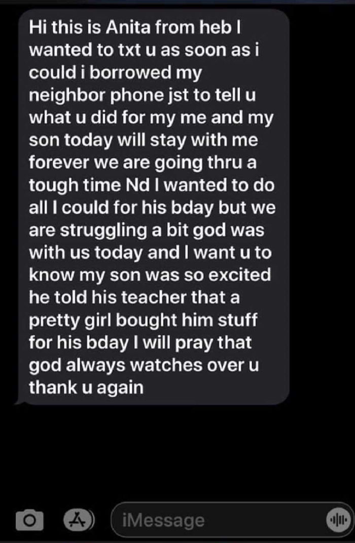Mom Struggles To Buy A Slice Of Birthday Cake For Her Son, This Woman Gets Her Target And Gas Gift Cards