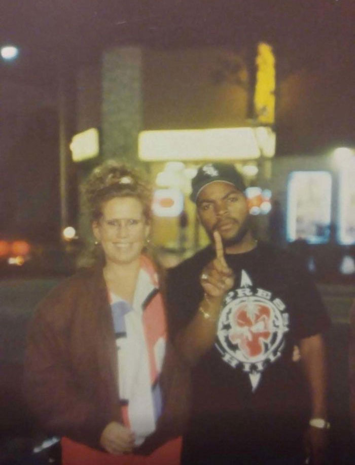 My Mom With Ice Cube Circa 1992