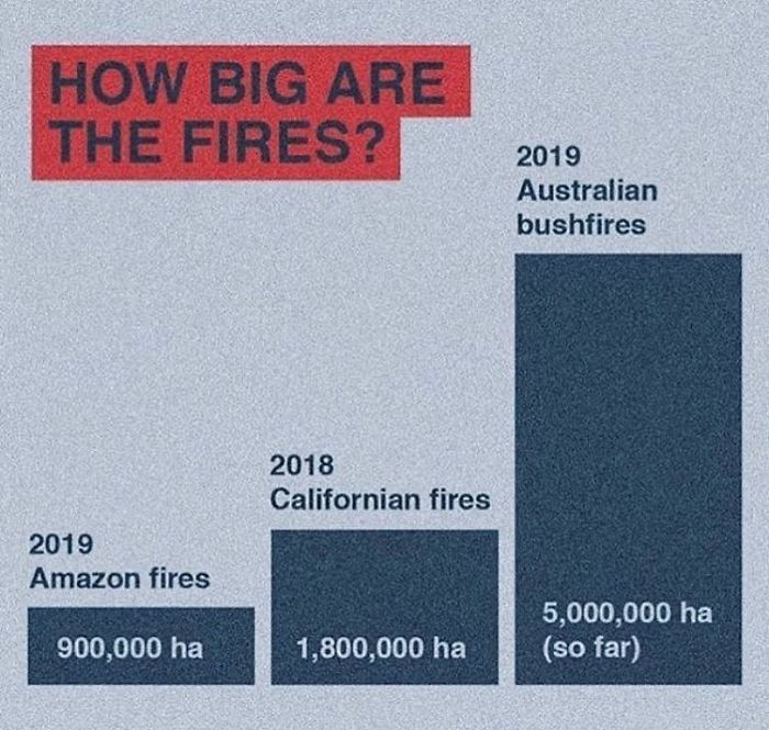 How Big The Fires Are 