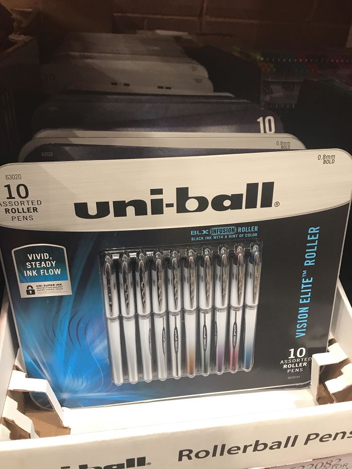Just Beat Testicular Cancer, So From Now On These Will Be My Pens Of Choice For Nursing School