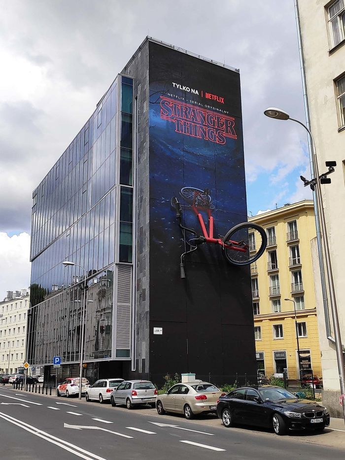 An Ad In Warsaw, Poland