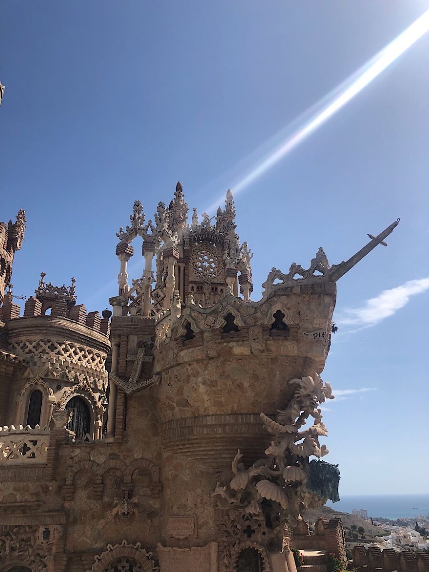 Columbus Monument Malaga, Spain