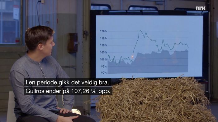 Norwegian TV Tests The Judgement Of Professional Stockbrokers Against Astrology, Beauty Bloggers, And Cow Poop