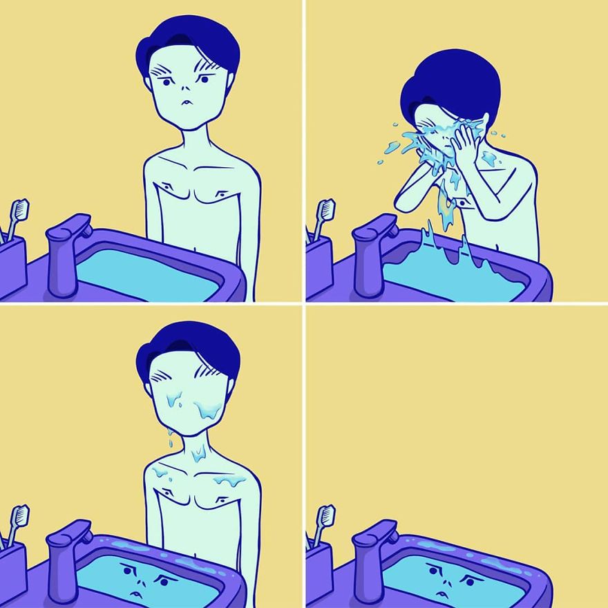 This South Korean Artist Created A Parallel Universe And Portrayed It With Comics That Will Stir Your Mind