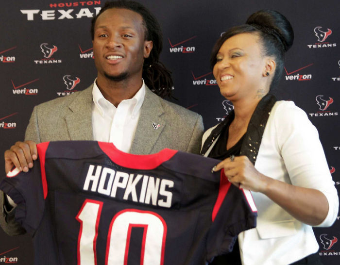 After DeAndre Hopkins' Tradition To Give His Blind Mother A Touchdown Ball Went Viral, His Family Shared A Tragic Life Story