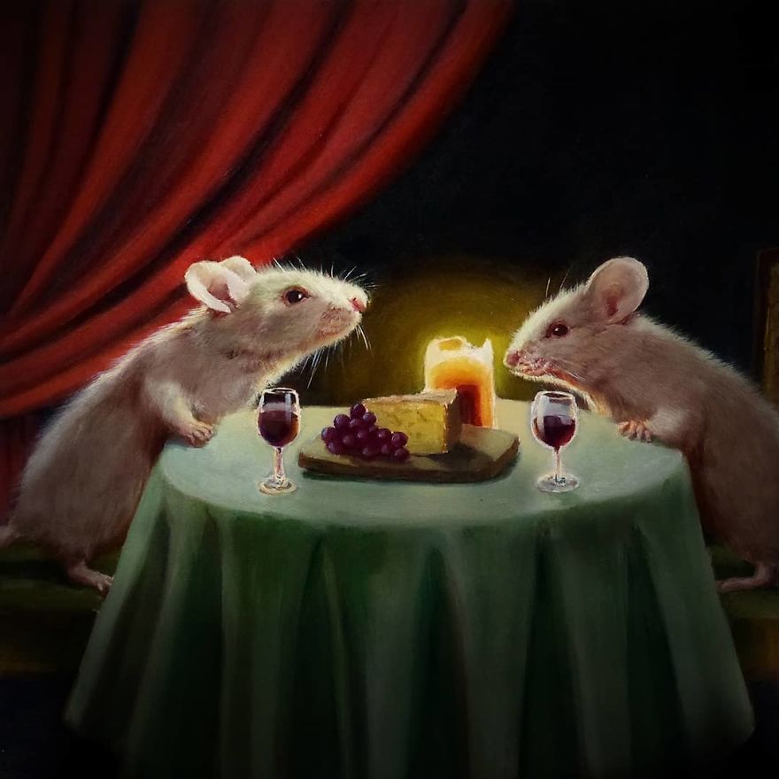 Artist Shows The Daily Life Of Mice In A Cute And Adorable Way (49 Pics)