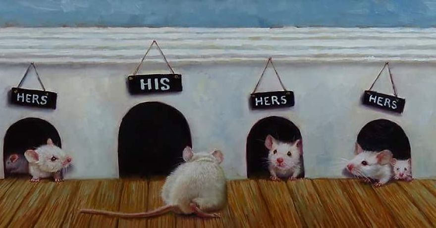 Artist Shows The Daily Life Of Mice In A Cute And Adorable Way (49 Pics)