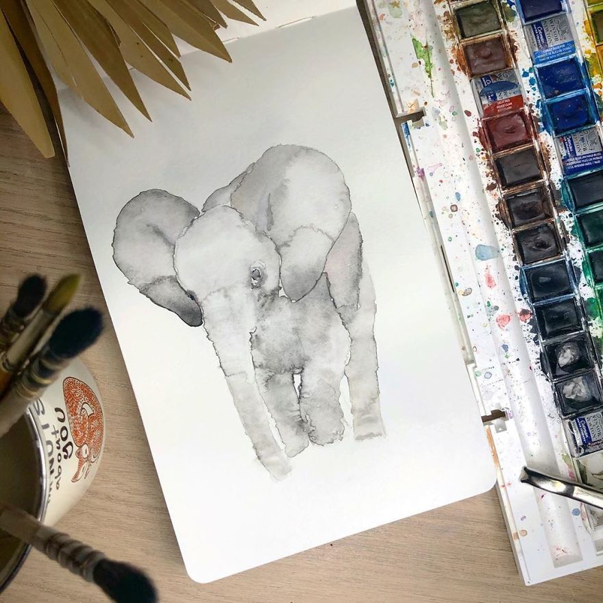 There’s Something About Winter That Makes Me Wanna Curl Up And Watch Disney Movies. Dumbo Perhaps! 🐘 .
.
.
#pursuepretty
#craftsposure
#handmade
#creativelife
#createeveryday
#paintdaily
#artlife
#paintingtutorial
#colour_collective
#instawatercolor
#artprint
#watercolorpainting
#artguide
#artistsoninstagram
#watercolorartist
#watercoloring
#watercolourpainting
#watercolor
#timetoart
#watercolorstudy
#artdailydose
#watercolorgallery
#wildlifeart #watercoloranimals #elephantpainting #elephantart #arttutorial #watercolortutorial #howtopaint #howtodraw