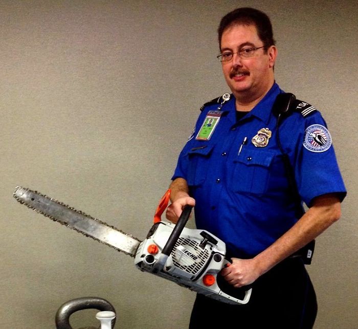 What We Can Tell You Is That Chainsaws Are Not Permitted In Carry-On Bags
