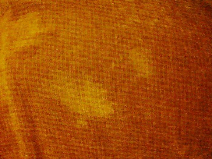 Odd, bleach-like stains on the bed spread mid-strip