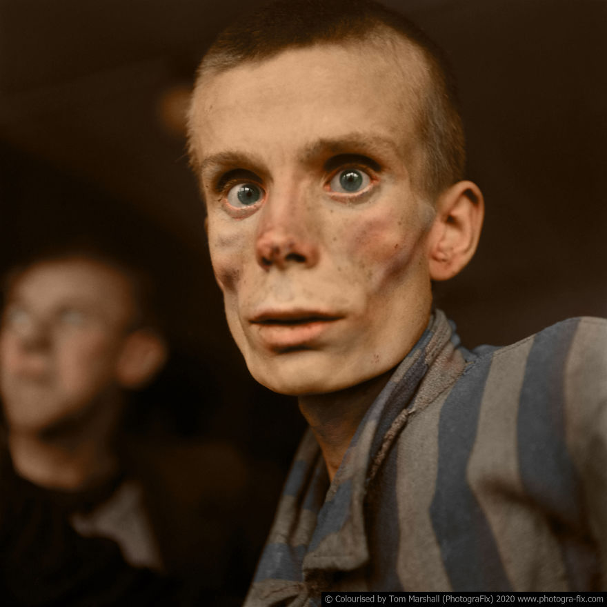 My 10 Colourised Photos Show The True Horror Of The Holocaust