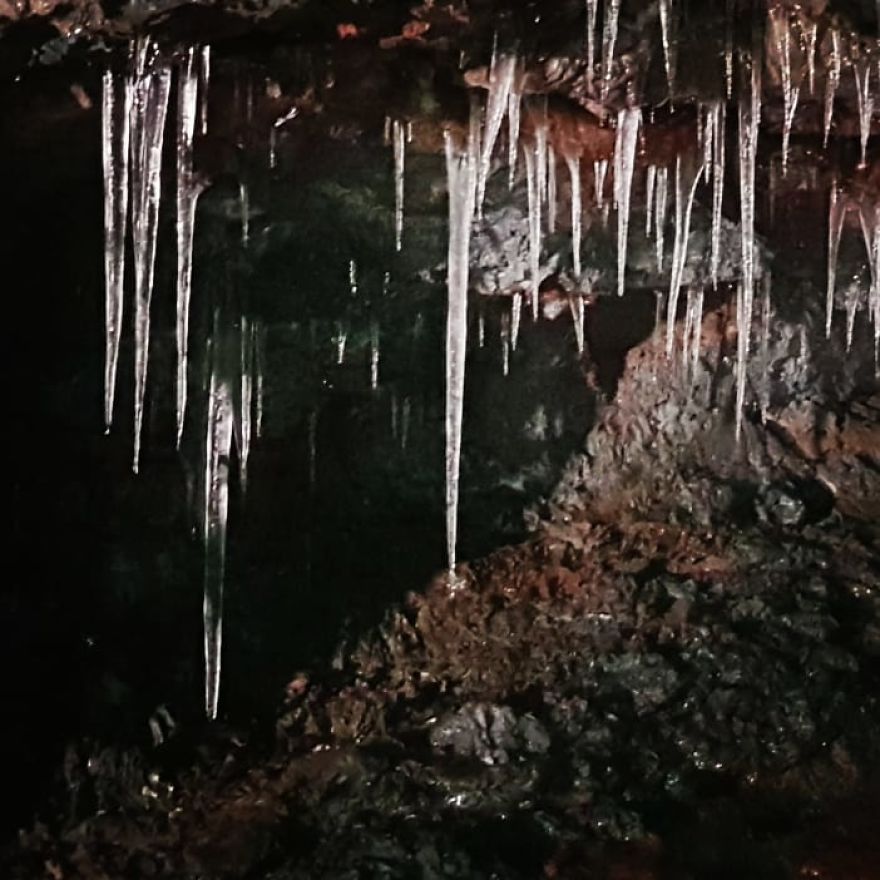 Stone, Water And Ice In Iceland