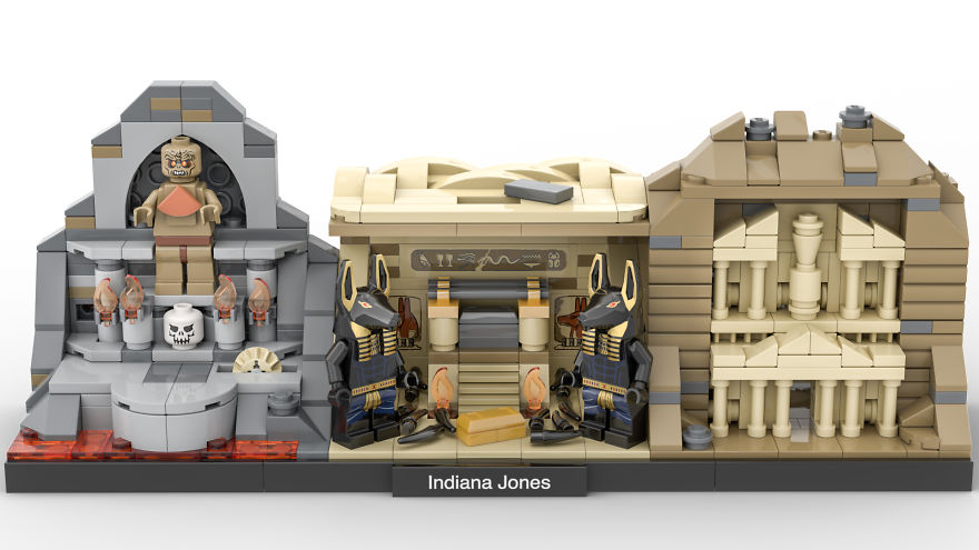 I Designed An Indiana Jones LEGO Tribute