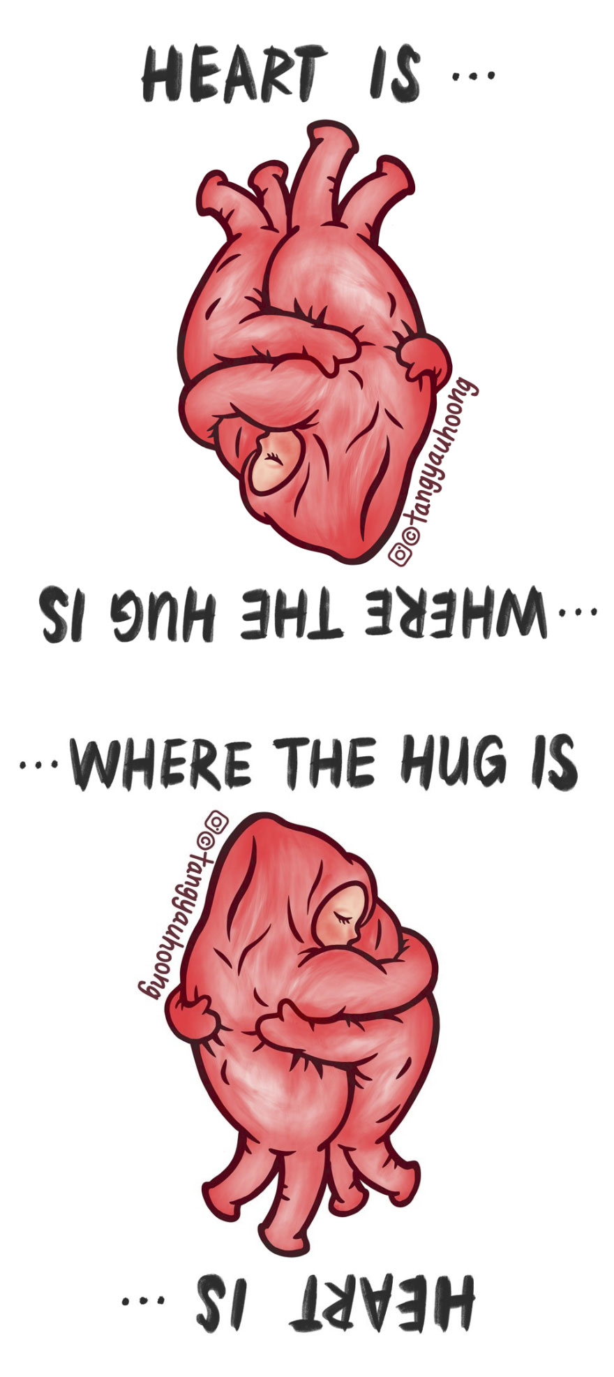 Heart Is Where The Hug Is