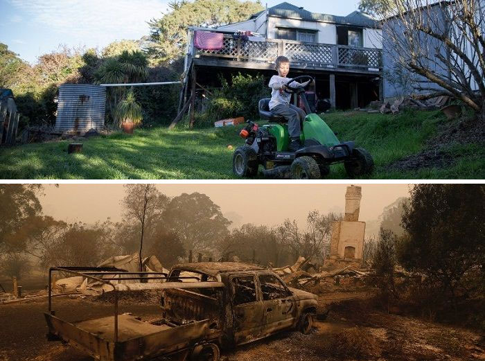 Pred a po jednej austrálskej rodine