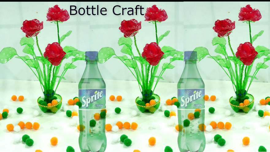 Bottle Crafts For Home Decoration